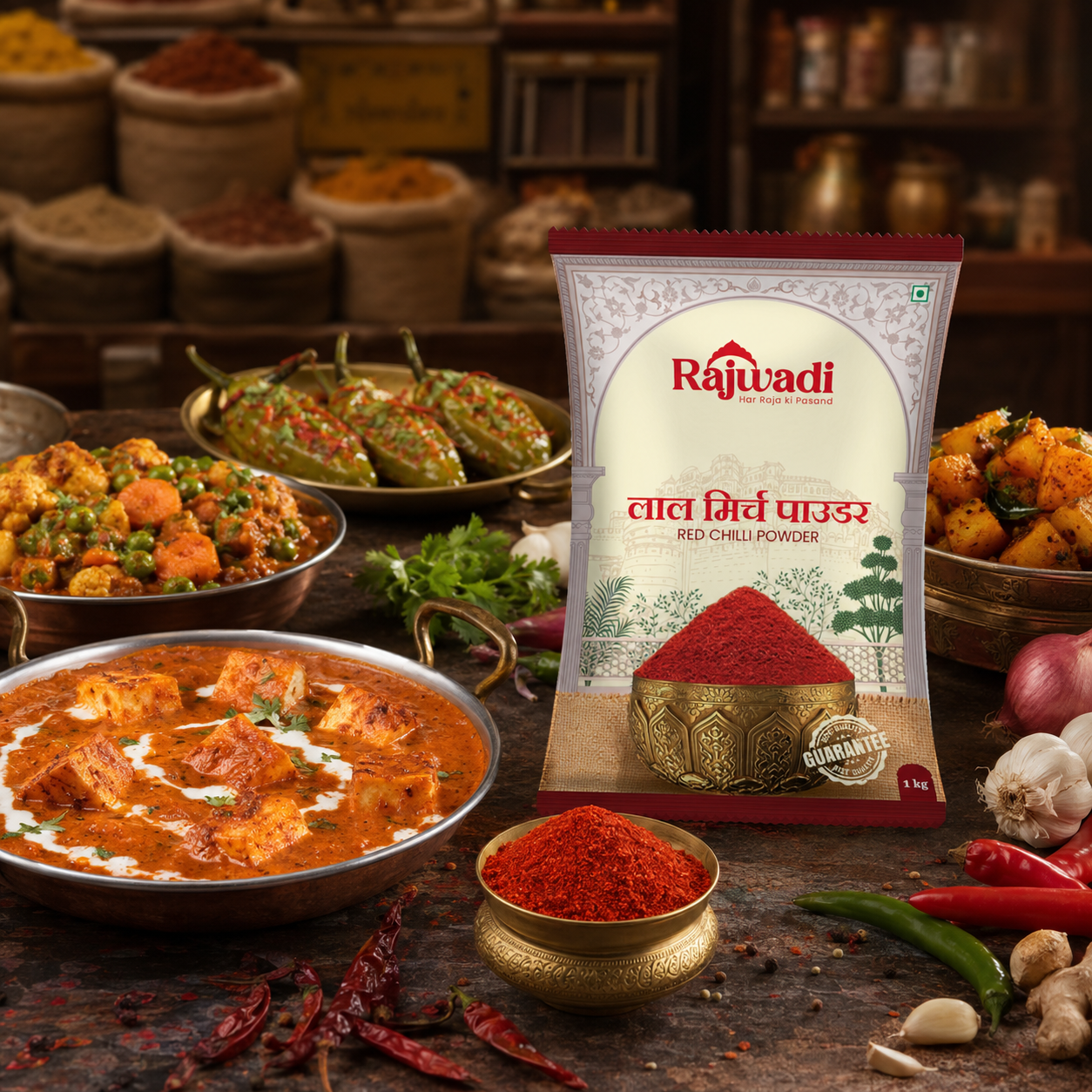 RED CHILLI POWDER 1KG