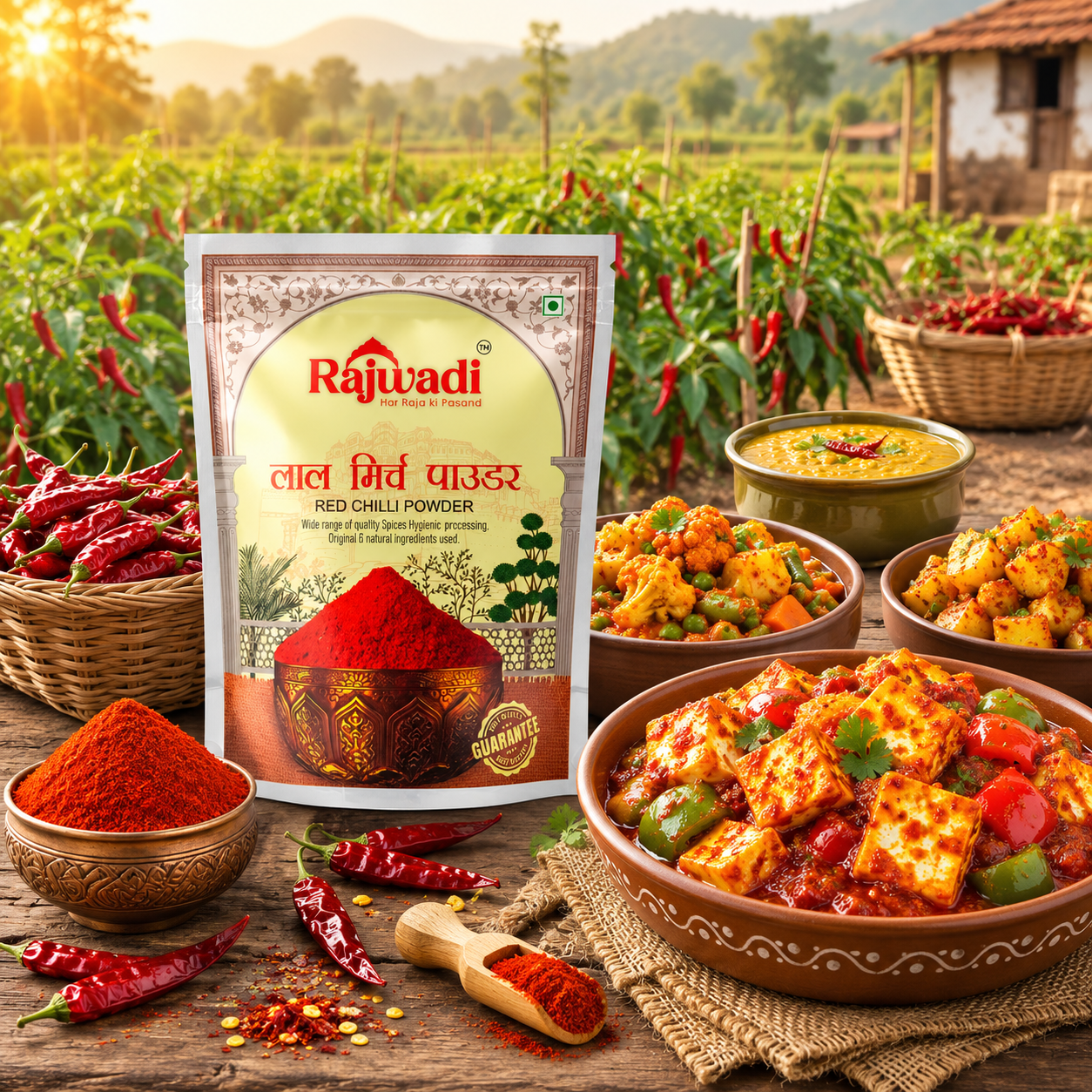 RED CHILLI POWDER 500 GM