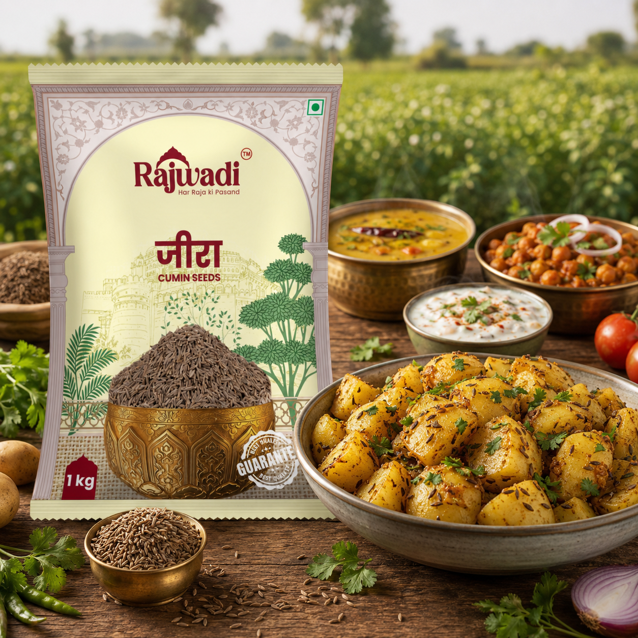 WHOLE JEERA 1KG